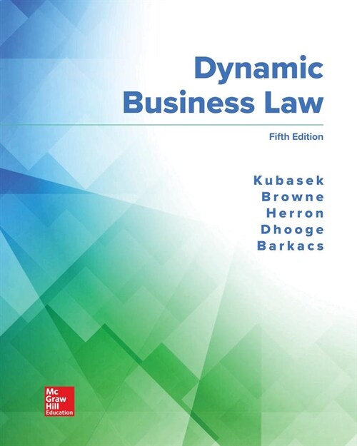 Loose Leaf for Dynamic Business Law (Loose Leaf, 5)