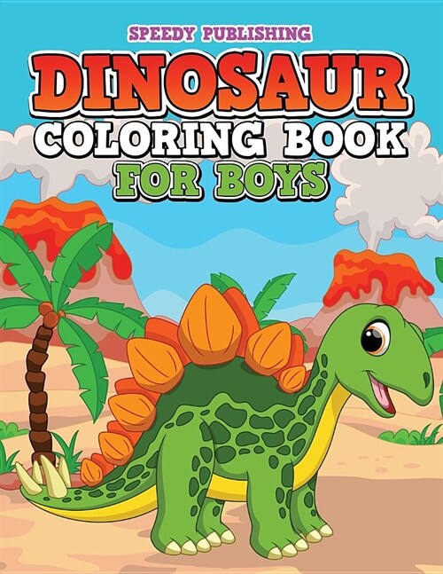 Dinosaur Coloring Book for Boys (Paperback)