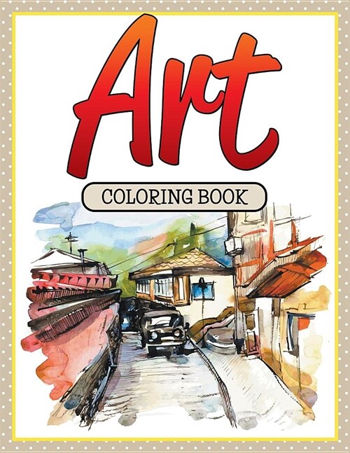 Art Coloring Book (Paperback)