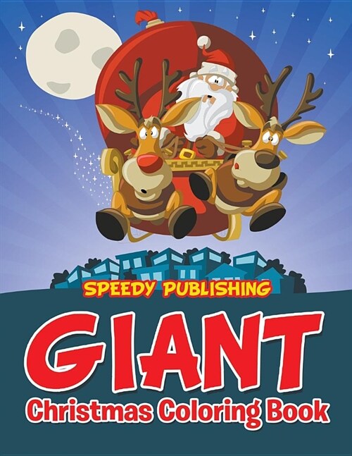Giant Christmas Coloring Book (Paperback)