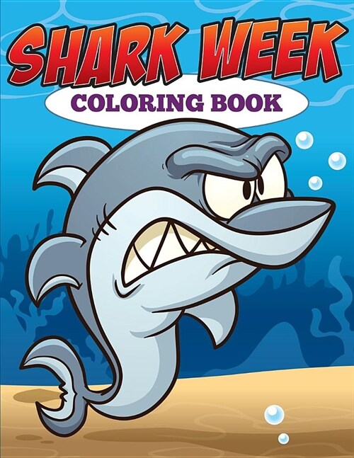 Shark Week Coloring Book (Paperback)