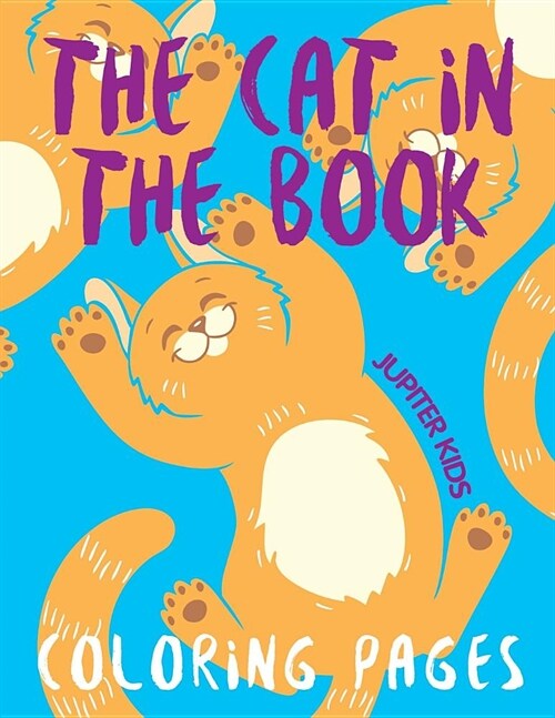 The Cat in the Book (Coloring Pages) (Paperback)