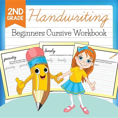 2nd Grade Handwriting: Beginners Cursive Workbook (Paperback)