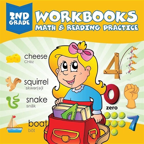 2nd Grade Workbooks: Math & Reading Practice (Paperback)