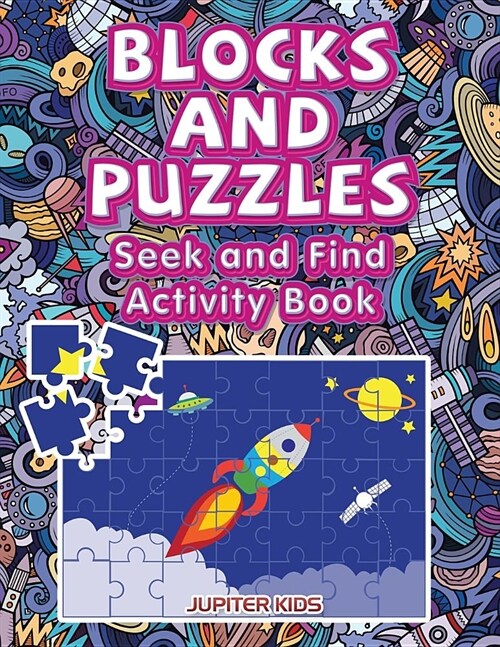 Blocks and Puzzles Seek and Find Activity Book (Paperback)