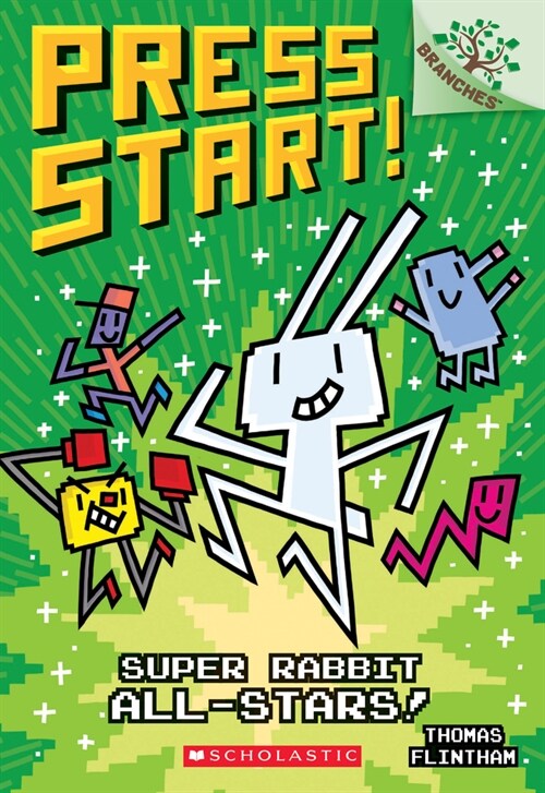 Press Start! #8 : Super Rabbit All-Stars! (Paperback)