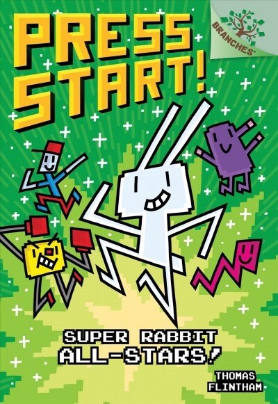 Super Rabbit All-Stars!: A Branches Book (Press Start! #8): Volume 8 (Hardcover)