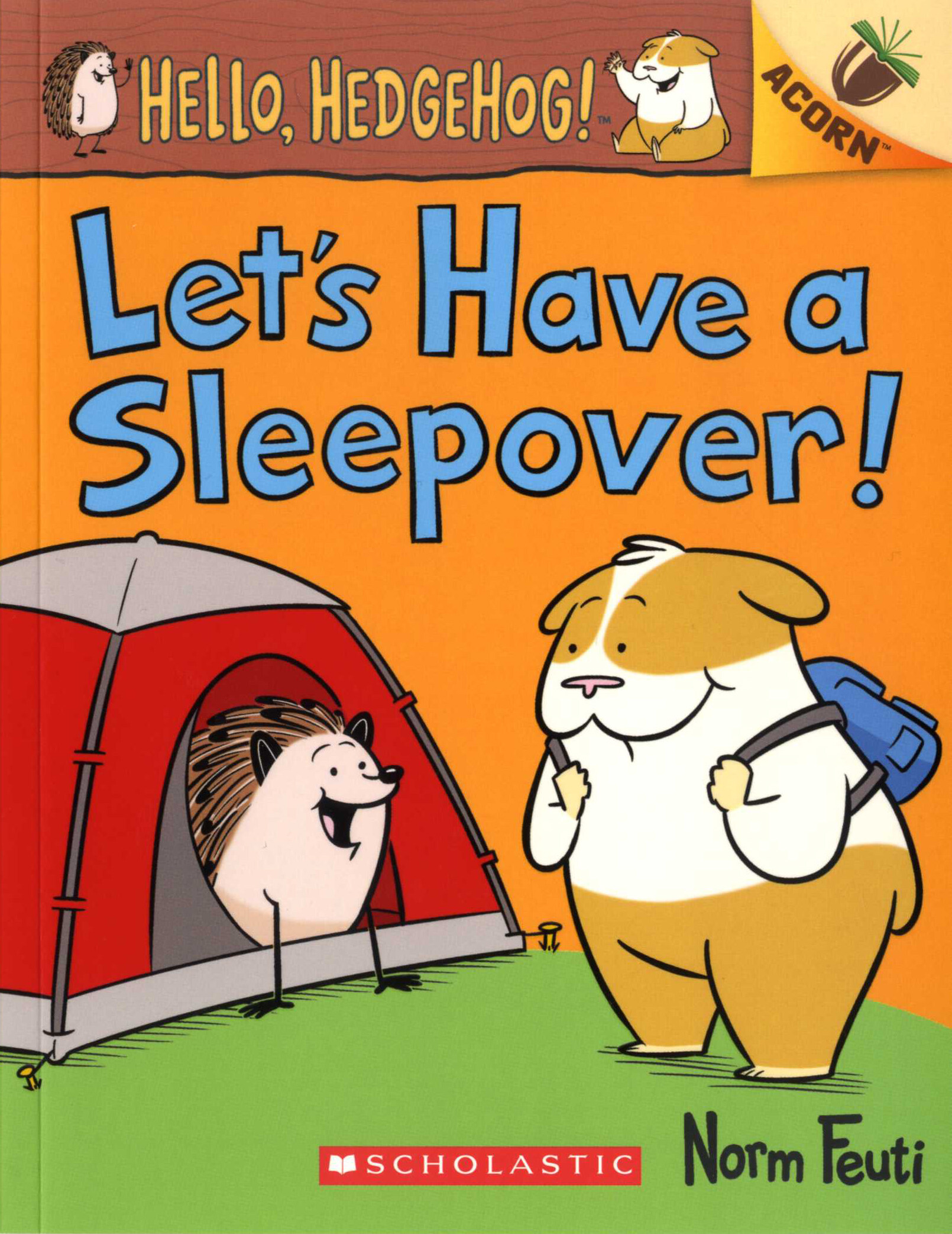 Hello, Hedgehog! #2 : Lets Have a Sleepover! (Paperback)