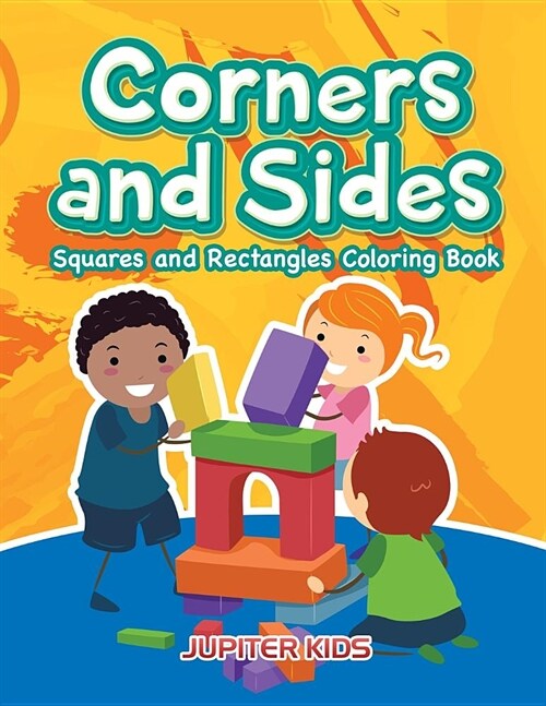 Corners and Sides: Squares and Rectangles Coloring Book (Paperback)