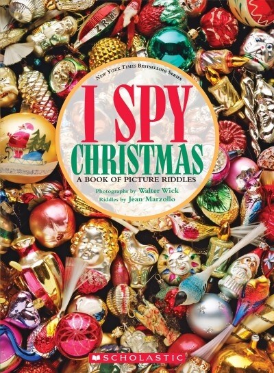 I Spy Christmas: A Book of Picture Riddles (Hardcover)