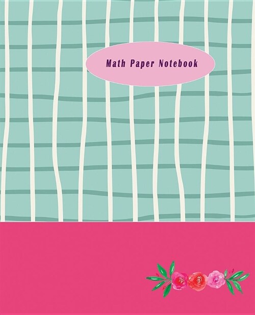 Math Paper Notebook: Graph Paper 5x5 (Five Squares Per Inch) Squared Graphing Journal Paper (Each Square 0.20 (Paperback)