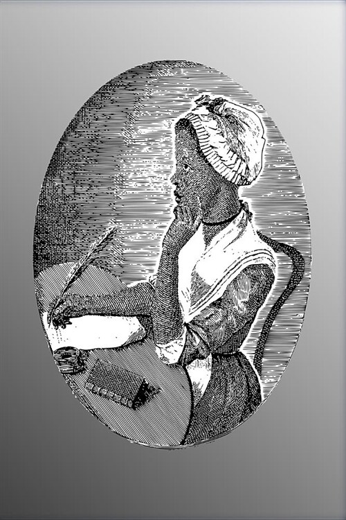 Phillis Wheatley: Poet Phyllis Wheatly Illustrated Art Gray Softcover Note Book Diary Lined Writing Journal Notebook Pocket Sized 200 Pa (Paperback)