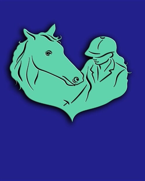 Heart Horse 2019: 2019 Planner - Calendar - Goal Planner - Daily Planner - Blue (Paperback)