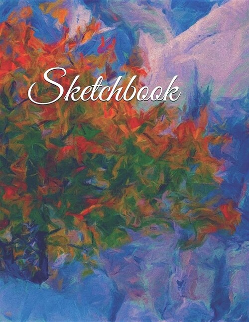 Sketchbook: A Large 8 Inch X 10 Inch Blank Paper for Drawing and Sketching 140 Pages (Paperback)