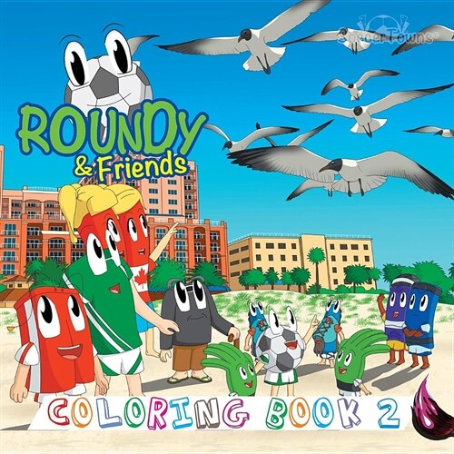 Roundy & Friends Coloring Book 2 (Paperback)