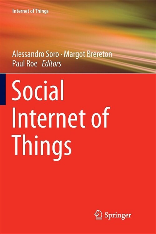 Social Internet of Things (Paperback)