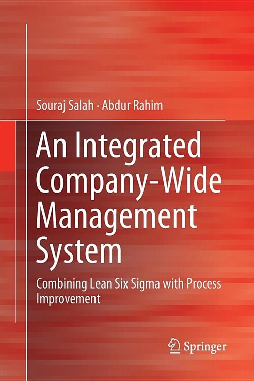 An Integrated Company-Wide Management System: Combining Lean Six SIGMA with Process Improvement (Paperback)