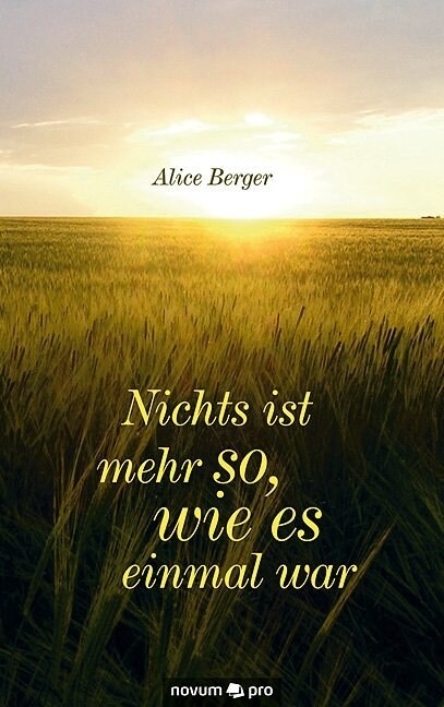 Nichts Ist Mehr So, Wie Es Einmal War (Paperback)