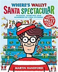 Wheres Wally? Santa Spectacular - Sticker Book (Paperback)