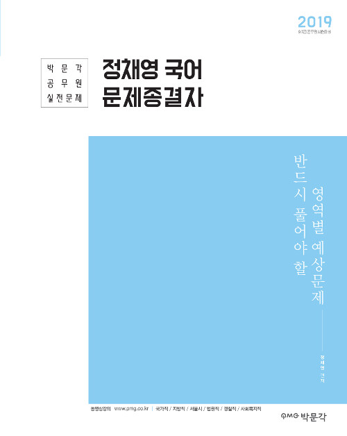 2019 정채영 국어 문제종결자