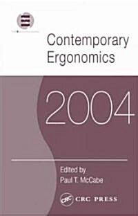Contemporary Ergonomics 2004 (Paperback)