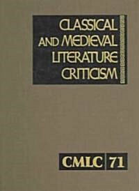 Classical and Medieval Literature Criticism (Hardcover)