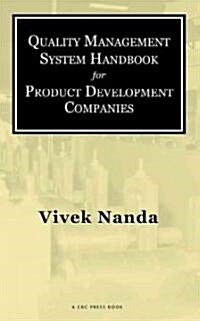 Quality Management System Handbook for Product Development Companies (Hardcover)