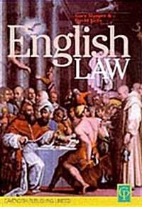 [중고] English Law