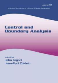 Control and boundary analysis