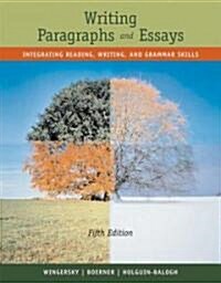 Writing Paragraphs And Essays (Paperback, Spiral)