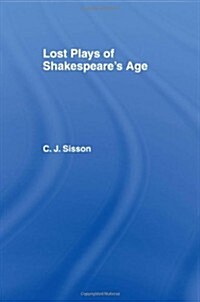 Lost Plays of Shakespeare S a Cb : Lost Plays Shakespeare (Hardcover)