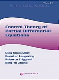 Control Theory of Partial Differential Equations (Paperback)