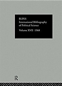 IBSS: Political Science: 1968 Volume 17 (Hardcover)