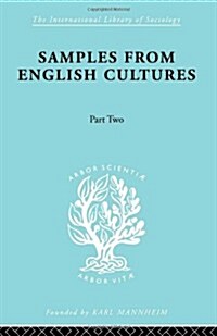 Samples from English Cultures (Hardcover)