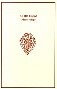 An Old English Martyrology (Paperback)