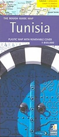 The Rough Guide Map Tunisia (Map, FOL)