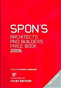 Spons Architects And Bulders Prce Book 2006 (Hardcover, 131th)