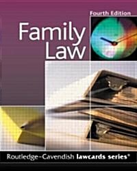 Cavendish: Family Lawcards (Paperback, 4)