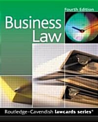 Cavendish: Business Lawcards (Paperback)