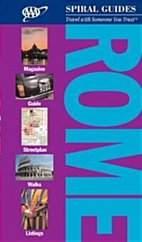 AAA Spiral Guide Rome (Paperback, 4th, Spiral)