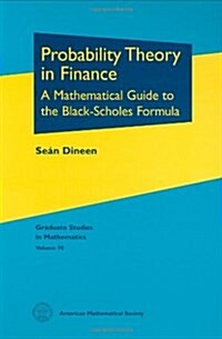 Probability Theory in Finance (Hardcover)