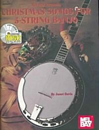 Christmas Songs for 5-String Banjo [With CD] (Paperback)