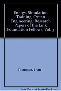 Energy, Simulation Training, Ocean Engineering (Hardcover)