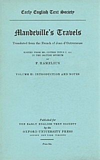 Mandevilles Travels from MS. Cotton Titus C. xvi (Hardcover)