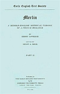 Henry Lovelichs Merlin vol II (Paperback)