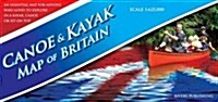 Canoe & Kayak Map of Britain (Sheet Map, folded)