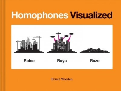 Homophones Visualized: (Book Lover Gift, Nerdy Word and Wordplay Book) (Hardcover)
