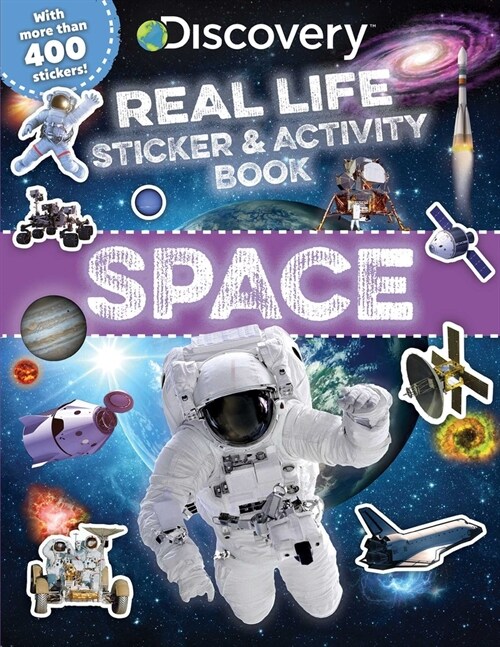 Discovery Real Life Sticker and Activity Book: Space (Paperback)