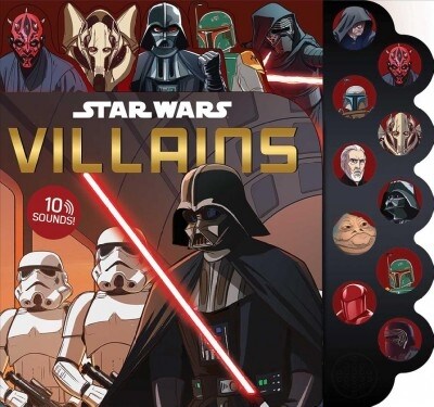 Star Wars: 10-Button Sounds: Villains (Board Books)