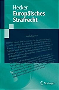 Europaisches Strafrecht (Paperback)